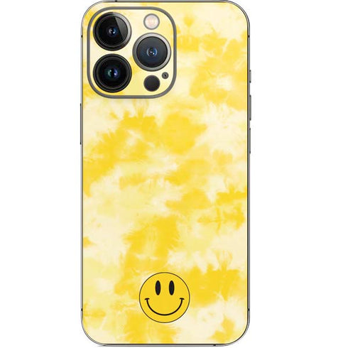 Yellow Tie Die iPhone 14 Pro Skin